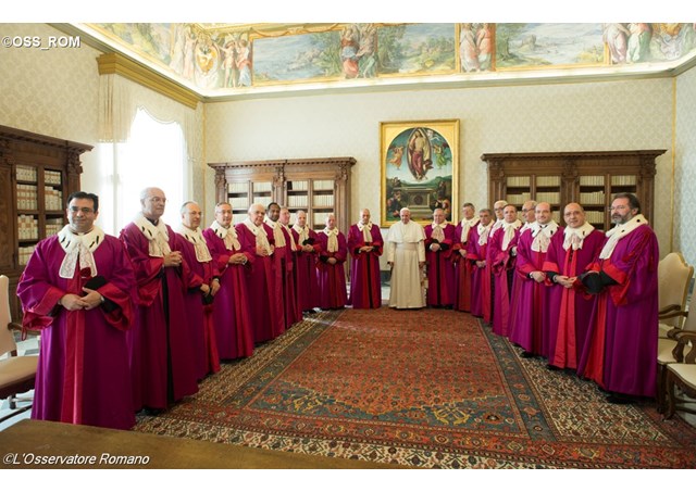 Đức Thánh Cha tiếp Tòa Thượng Thẩm Rota ở Roma