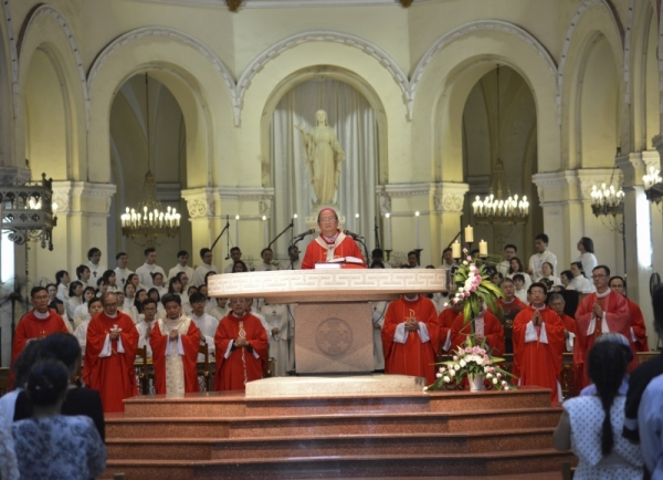 Nhà thờ Chánh Tòa Sài Gòn: Thánh lễ mừng bổn mạng Đức Tổng Giám mục