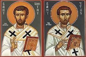 Thứ Tư tuần 3 thường niên – Thánh Timôthê và thánh Titô, giám mục. Lễ nhớ. – Diễn Văn Truyền Giáo.