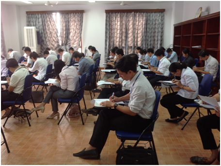 Kỳ thi tuyển sinh Năm học 2017–2018 của Học viện Công giáo Việt Nam