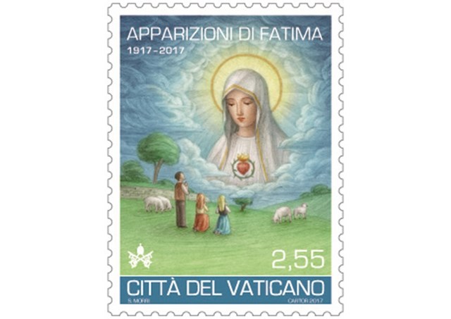 Vatican phát hành tem thư kỷ niệm 100 Đức Mẹ hiện ra tại Fatima
