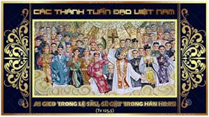Thư công bố Năm thánh Tôn vinh các Thánh Tử đạo Việt Nam