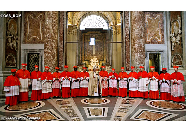 Công nghị tấn phong 17 Hồng Y mới